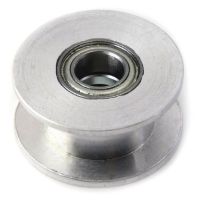 Aluminum GT2 Timing Pulley Idler - 20T Smooth - 5mm Bore