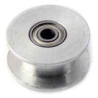 Aluminum GT2 Timing Pulley Idler - 20T Smooth - 3mm Bore