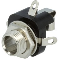 Audio Jack Stereo - 6.35mm (Panel Mount)