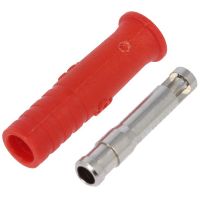 Banana Socket 2mm Red for Cable