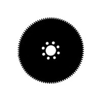 Hub Mount Gear Acetyl 32P - 80T (3/16" Face)