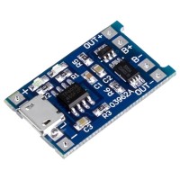 Lithium Battery Charger and Protection Module 1A - TP4056