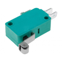 Microswitch SPDT ON-(ON) - with Small Roller