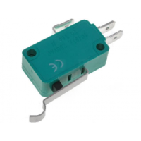 Microswitch SPDT ON-(ON) - with Roller Simulation