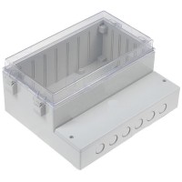 Κουτί Κατασκευών 222x185x106mm - ABS Γκρι