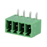 Screw Terminals 3.5mm Pitch (4-Pin) Male Angle
