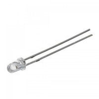 LED Διάφανο 3mm Πράσινο - 50°