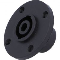 Speaker Connector Male 4P for Panel Round - Cliffcon S