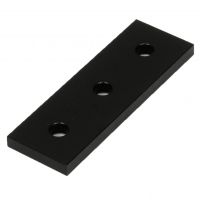 Joining Plate 3 Hole Strip - Black