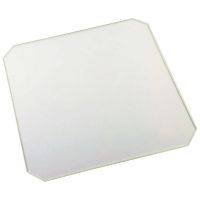Heat Bed Glass Chamfer - 214x214x3mm (Max 400°C)