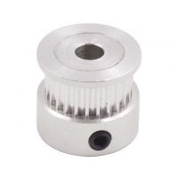Aluminum GT2 Timing Pulley - 25 Tooth - 4mm Bore