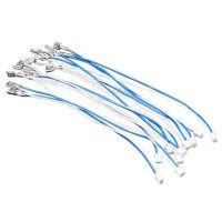 Quick Connector Wire Pairs for Arcade Button - 6.4mm / 0.25'' (Pack of 10)