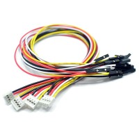 Grove - 4pin Female Jumper to Grove 4pin Conversion Cable (pack of 5)