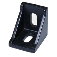Σύνδεσμος Γωνιακός 90° 28x35mm για 3030 T-Slot Μαύρο (Εσωτερικός)