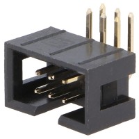 IDC Connector 2x3 Pin Male Angle