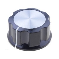 Potentiometer Knob 29.6x16mm - Silver