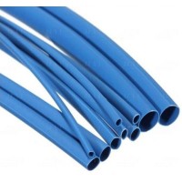 Θερμοσυστελλόμενο 2.4/1.2mm Μπλε - 1m