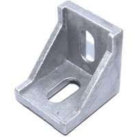 Cast - 90 Degree Corner Bracket for 4040 T-Slot - Natural
