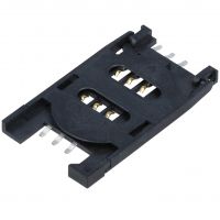 Connector For SIM Card SMD