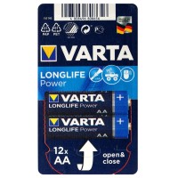 Μπαταρία Varta Alkaline Longlife Power LR06 1.5V AA (12pack) - 2850mAh