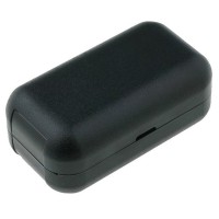 Κουτί Κατασκευών ABS 55x24x30mm - Μαύρο