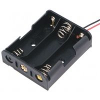 Battery Holder 3xΑΑ BH5-3001 - with Wires