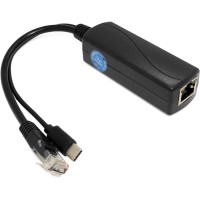 TYPEC PoE Cable USB-C - Black (165mm)