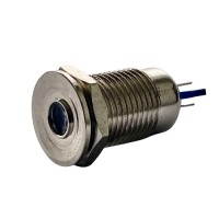 Metal Led Indicator 12mm - 12V Yellow