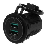 Μετατροπέας DC-DC Step-Down 5V 3.6A - Quick Charger Dual USB for 12V/24V