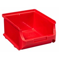 Κάδος Αποθήκευσης - 82x137x160mm Κόκκινο (PP)