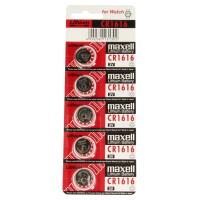 Μπαταρία Coin Cell CR1616 Maxell - 5 τμχ.