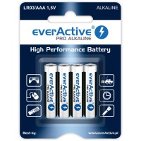 Μπαταρία everActive Alkaline LR03 1.5V AAA (4pack) - 1300mAh
