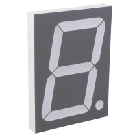 Single Digit 7-Segment 101.6mm - Red Common Cathode
