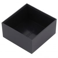 Κουτί Πόντισης 50x50x25mm Μαύρο - ABS