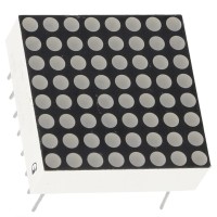 Led Matrix 8x8 Red - 20x20mm CC