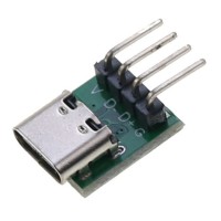 USB Type-C Breakout Board - Straight Header