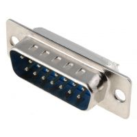 D-SUB Connector Male 15-pin - for Soldering