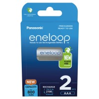 Μπαταρία Panasonic Eneloop 1.2V AAA R3 800mAh (2pack)