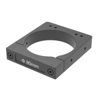 Router / Spindle Mount Black - Ø80mm - 100x100mm
