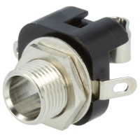 Audio Jack 6.35mm Mono Female (Panel Mount) - PJ-M027