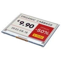 e-Paper Display Module 4.37" 512x368 (Red/Yellow/Black/White)