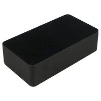 Κουτί Κατασκευών 112x61x31mm - Μεταλλικό Μαύρο IP54 (1590BBK)