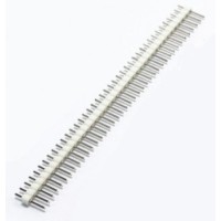 Pin Header 1x40 Male 2.54 mm White