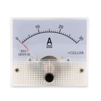 Αμπερόμετρο DC 60x60mm 0-30A - 01.034.0105
