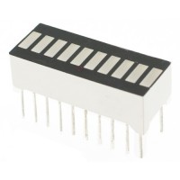 10 Segment LED Bar Graph - Red