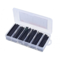 Θερμοσυστελλόμενα Σετ 170pcs - Μαύρα