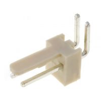 Molex Connector Male 2-Pin 2.54mm (Angled)
