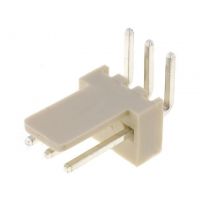 Molex Connector Male 3-Pin 2.54mm (Angled)