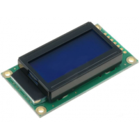 Basic 8x2 Character LCD - White on Blue 5V
