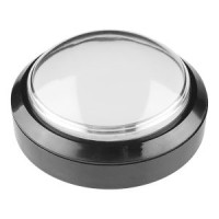 Big Dome Push Button - White